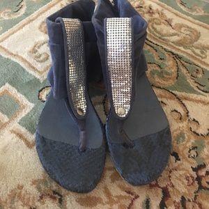 Made in Greece blue sandals