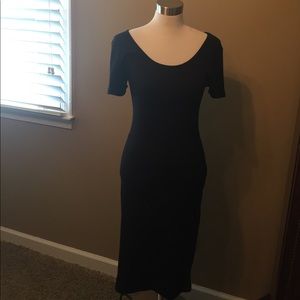 Little Black Cotton Dress