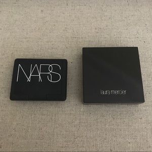 NARS Orgasm & Laura Mercier Matte Radiance Baked