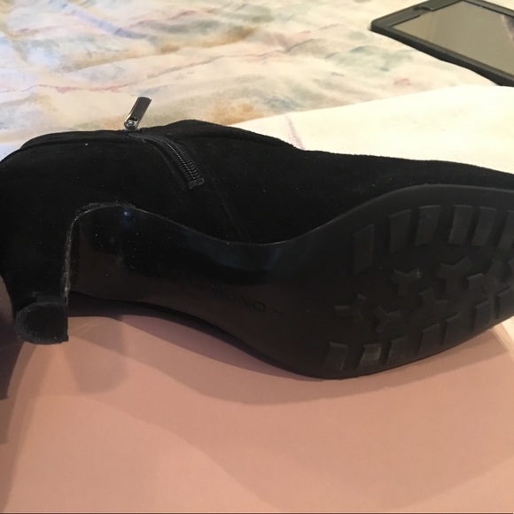 Bandolino Black Suede Booties - Picture 3 of 4