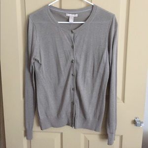 Long sleeve button down cardigan
