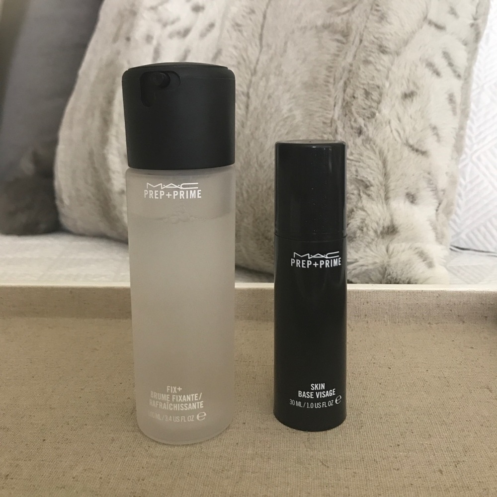 MAC Fix+ and MAC Prep + Prime Primer