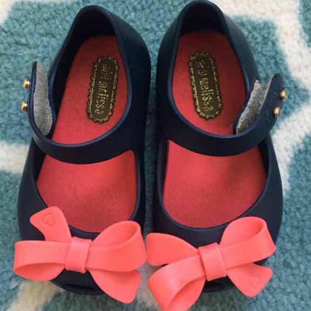 Mini Melissa Ultragirl Bow Mary Jane Flat size 5