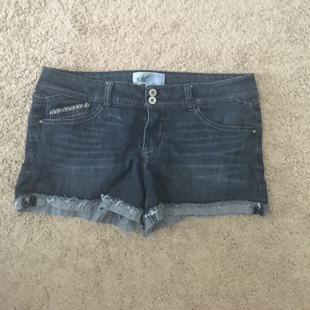 Jolt 13 blue jean shorts