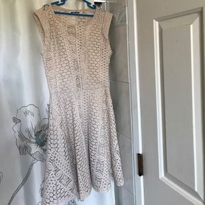Beige Lace dress
