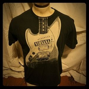 Nirvana guitar T-shirt