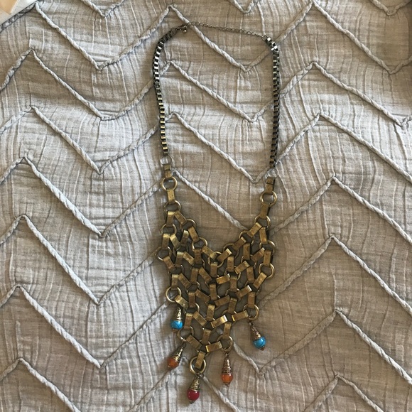 Statement bohemian necklace - Picture 3 of 3