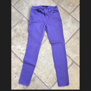 JBRAND SKINNY PURPLE JEANS NEW WITHOUT TAGS