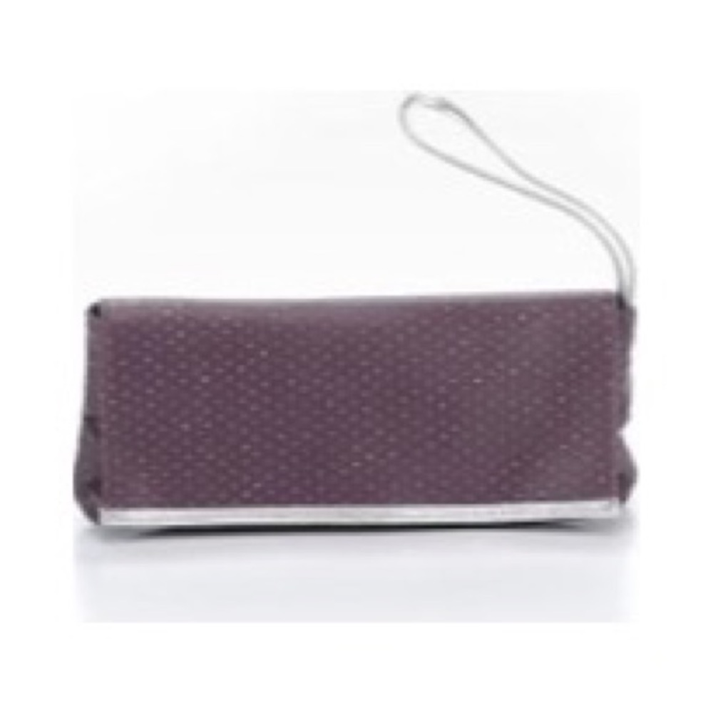 ❌SOLD❌VS purple glitter wristlet never used