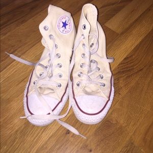 converse off white high top All star