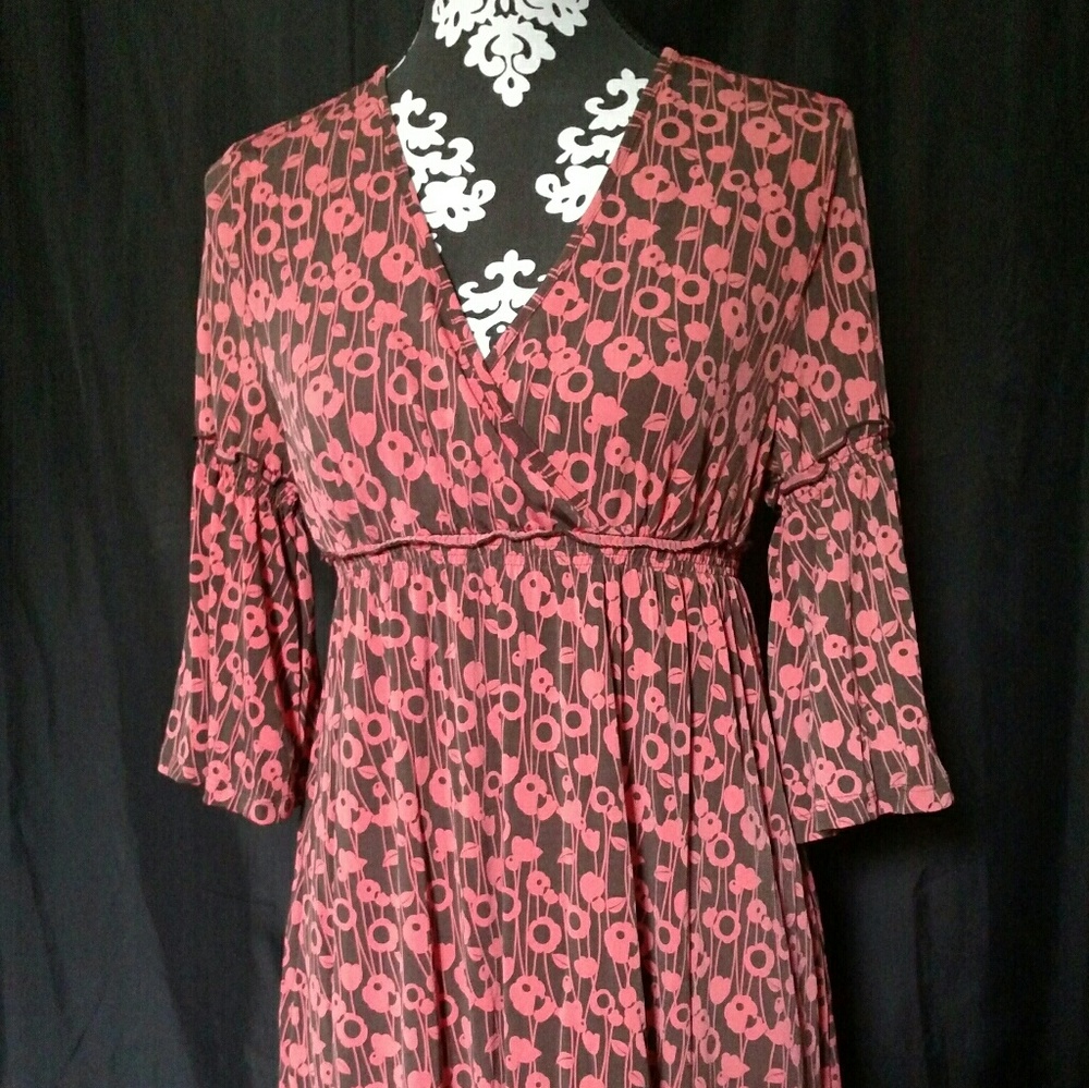 Elle Dress With Bell Sleeve