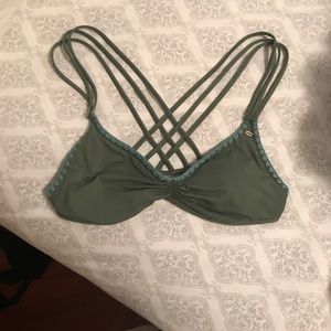O'Neill green strappy bikini. So cute!!!