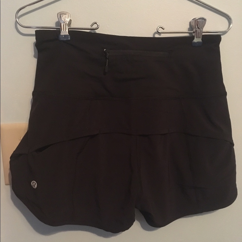 Lululemon high waisted speed short