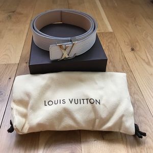 Louis Vuitton Epi Leather belt