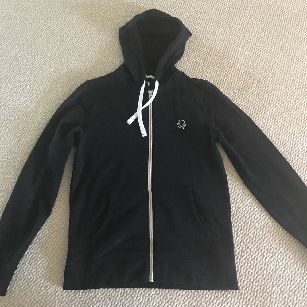 Black Express Full Zip Hoodie