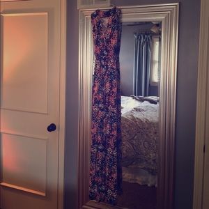 Floral Maternity Maxi Dress