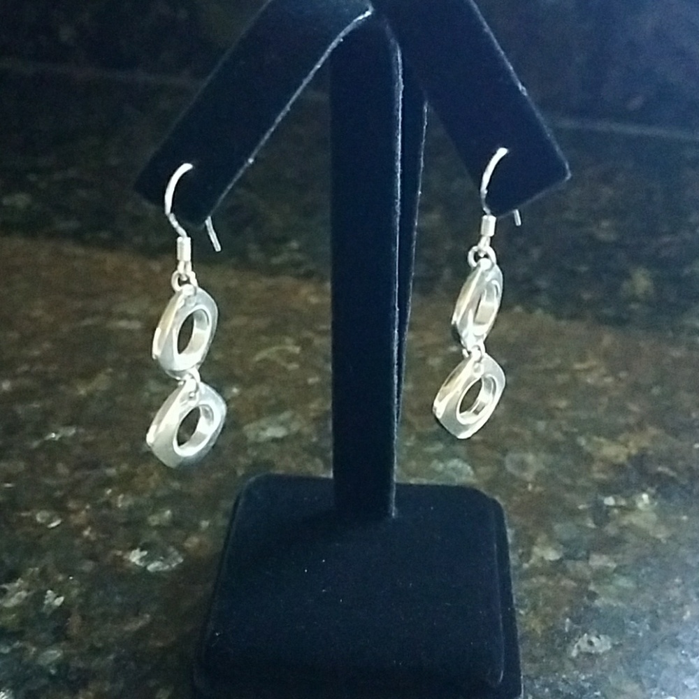 Sterling Silver Drop Earrings
