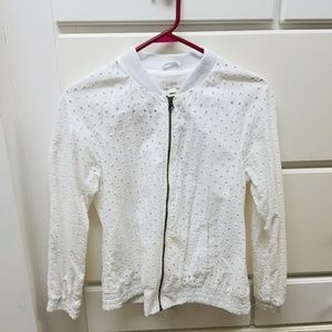 J. Crew White Jacket