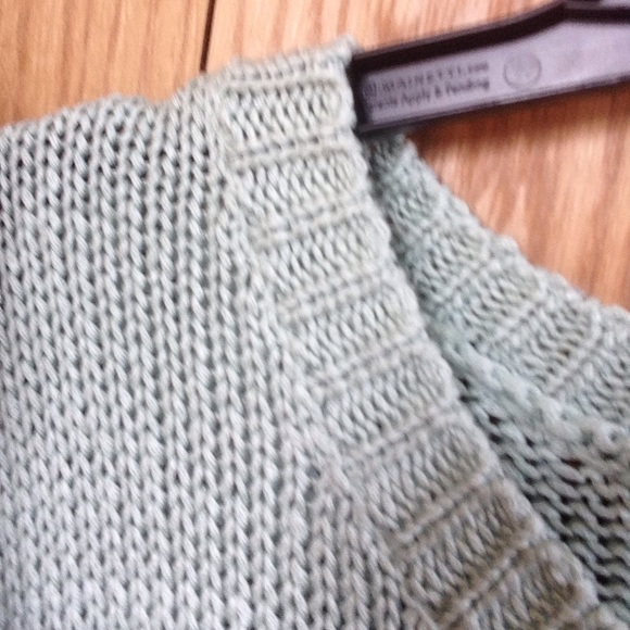 Women's L Mint Sweater - Picture 4 of 4