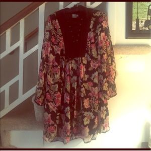 Asos curve boho dress size 14