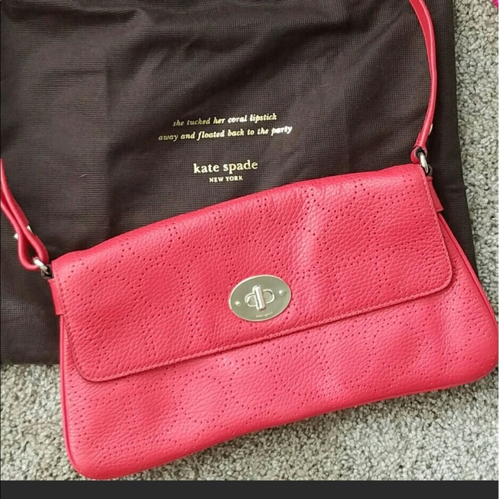 Red Kate Spade bag