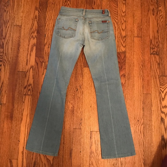 Boot Cut Light Wash Sevens Jeans - Picture 2 of 4