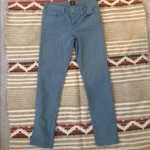 Just Black stretchy light blue skinny jeans!