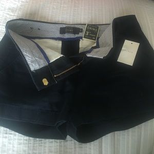 New Jcrew navy chino shorts 3" inseam