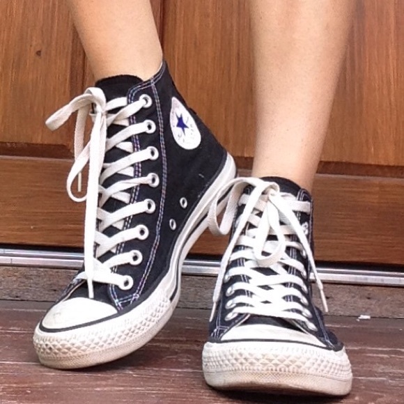 Converse Shoes - Converse, high top, black size 8.5