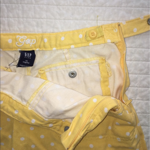VINTAGE Gap Kids Polka Dot Skirt - Picture 2 of 3