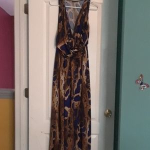 Floor length maxi dress. Pic doesn't do justice