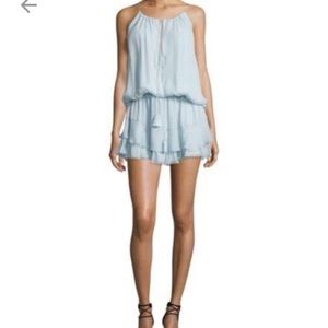 Elizabeth and James light blue dress