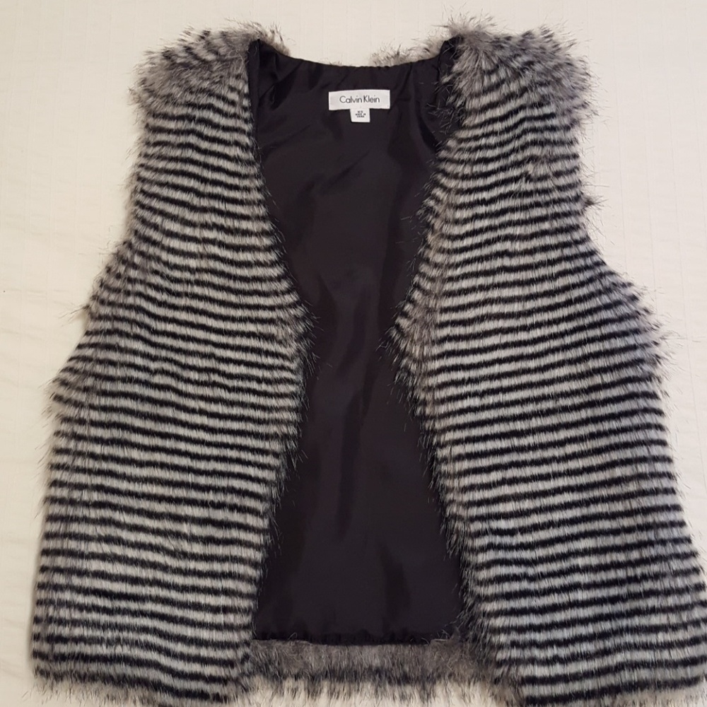 Calvin Klein Faux Fur Vest