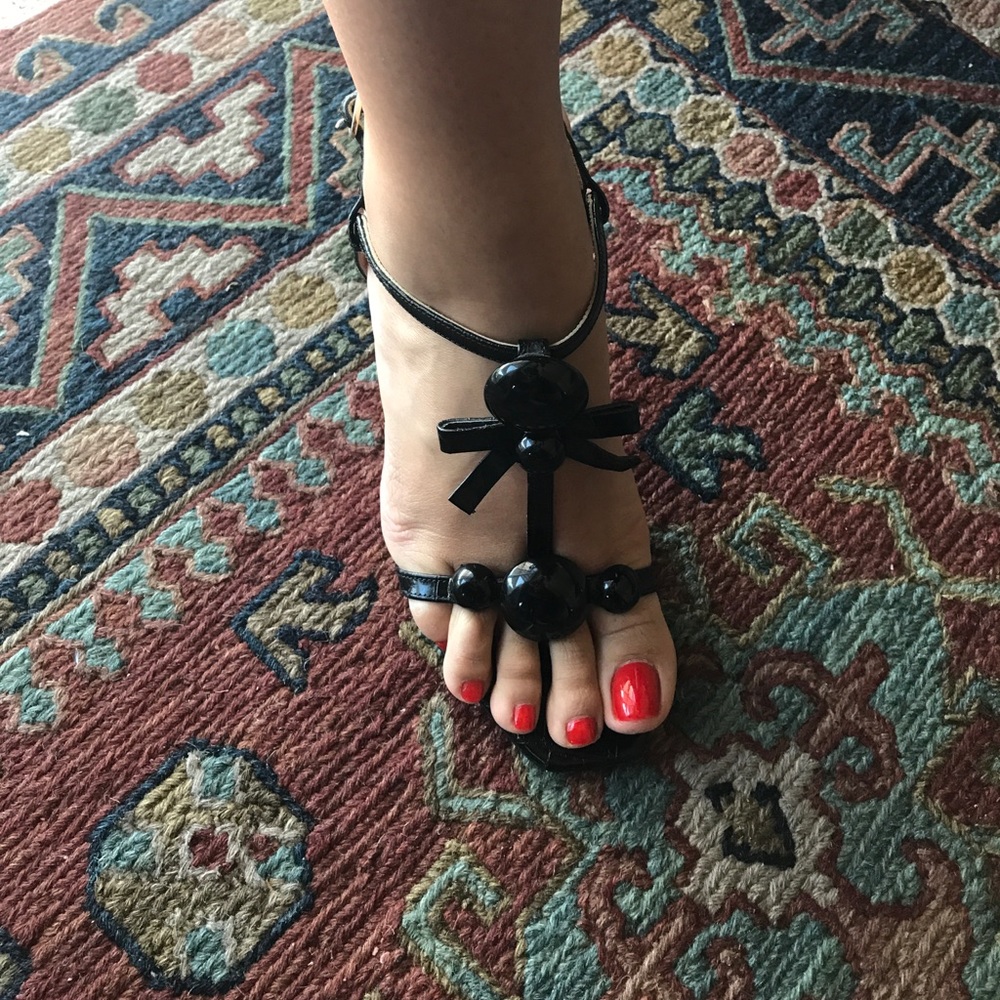 Christian Dior Black Sandals - Picture 2 of 5