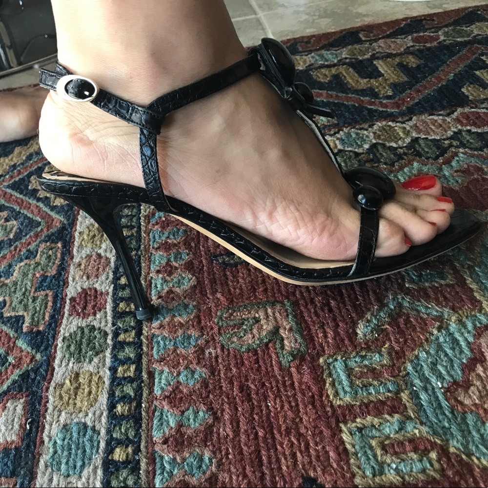 Christian Dior Black Sandals - Picture 3 of 5