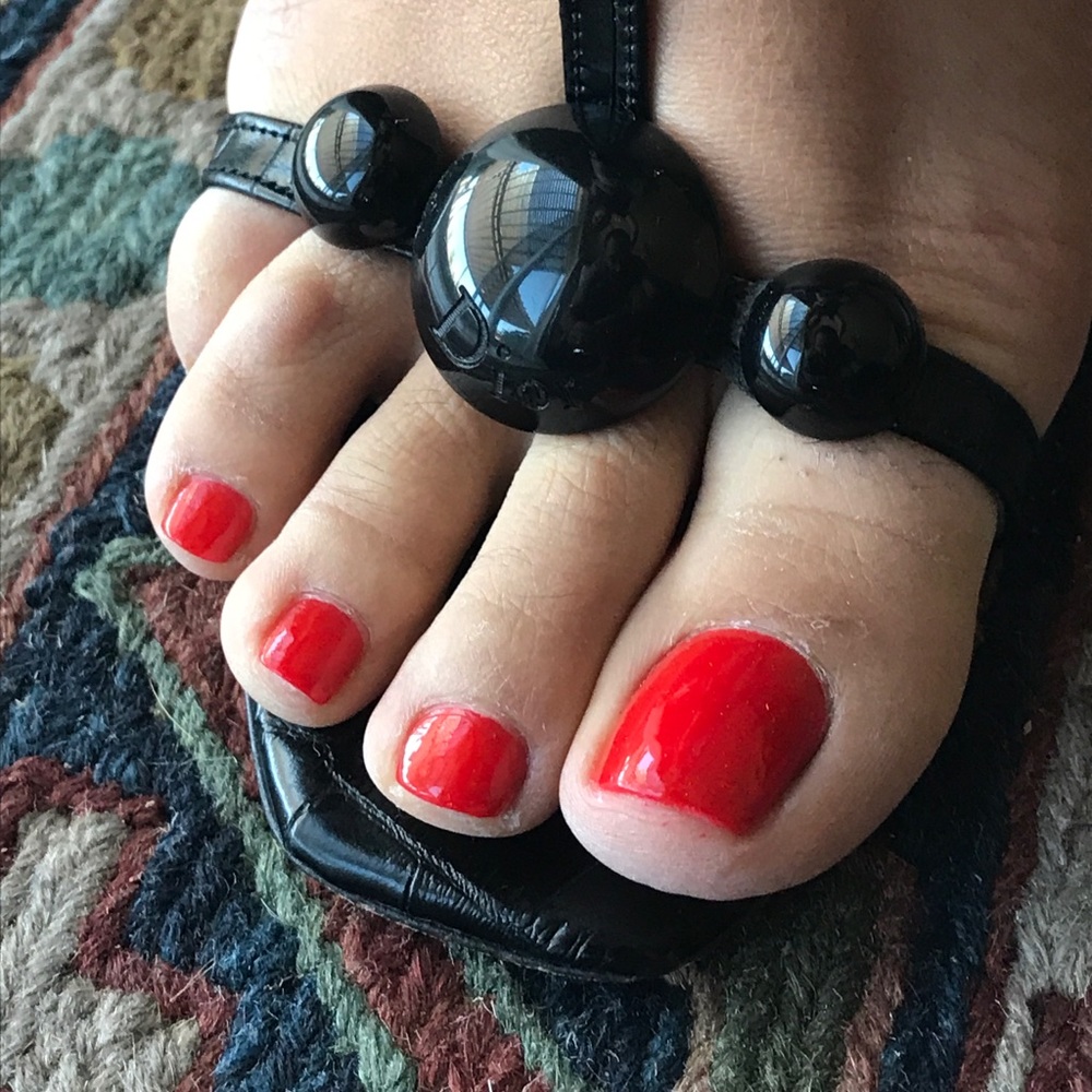 Christian Dior Black Sandals - Picture 4 of 5