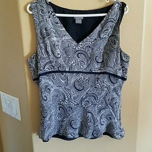 Ann Taylor sleeveless top