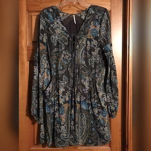 Long Sleeved Free People Tunic Top