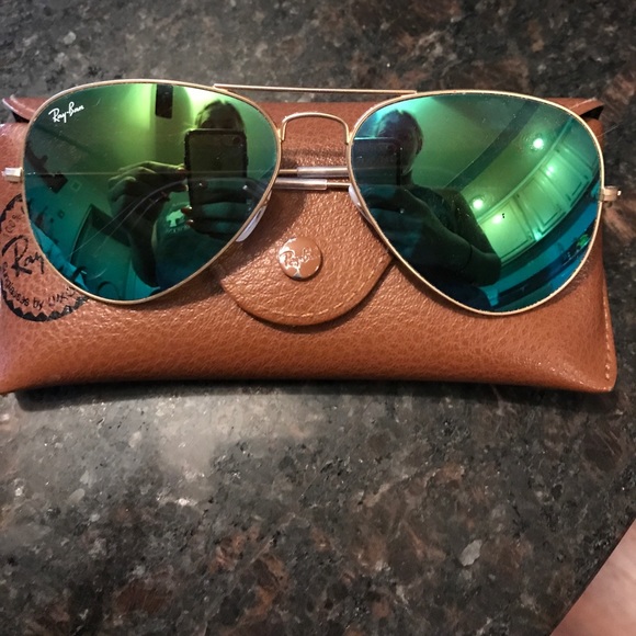 Ray-Ban Accessories - Green RanBan Aviators