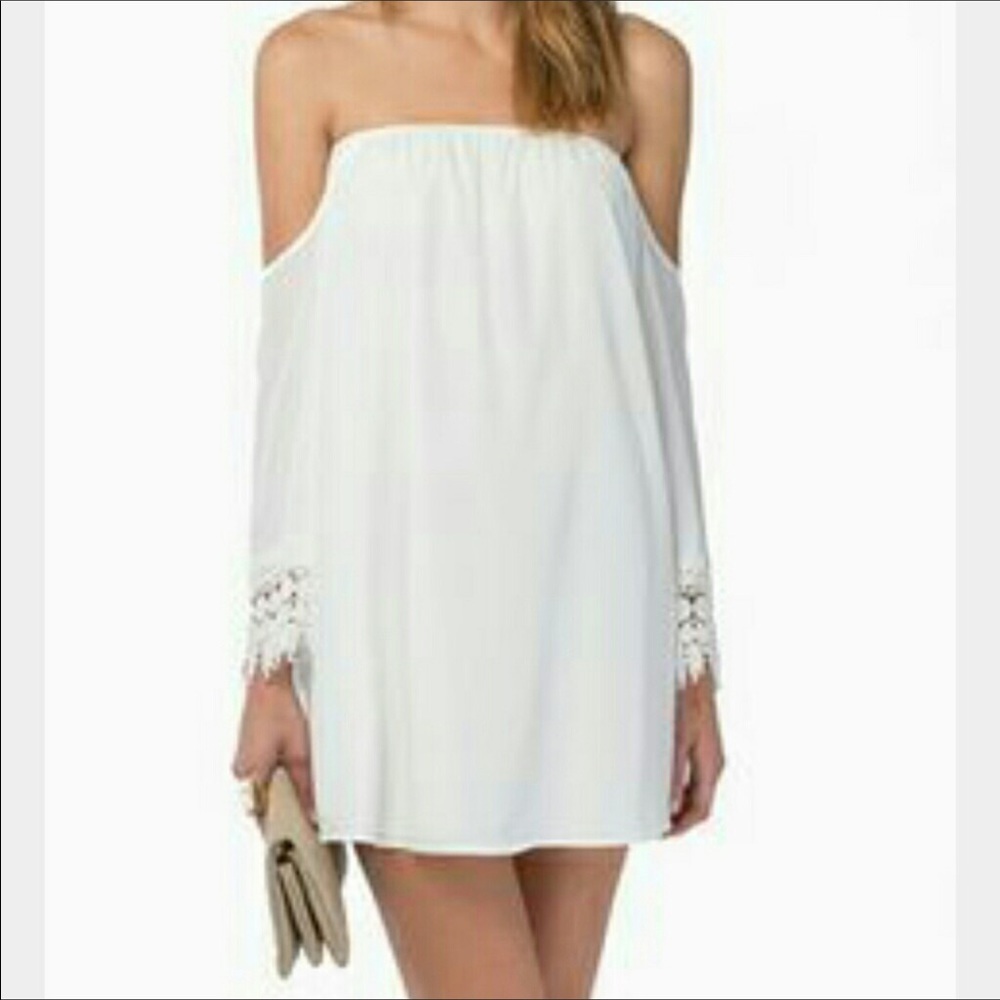 TOBI off the shoulder dress