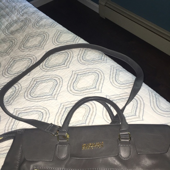 Kenneth Cole Reaction Grey Executive Tote - Picture 5 of 6
