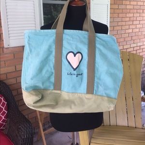 Large Life is Good bag