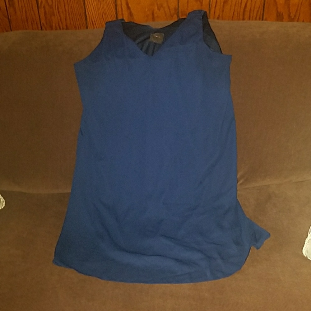 Navy blue dress size L