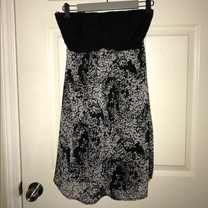 Strapless dress from Express