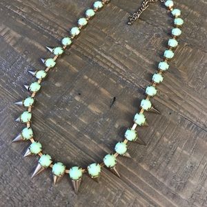 Edgy spiked necklace