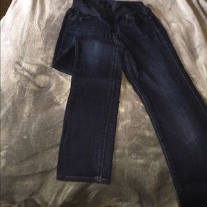 AG Maternity Toothpick Jeans