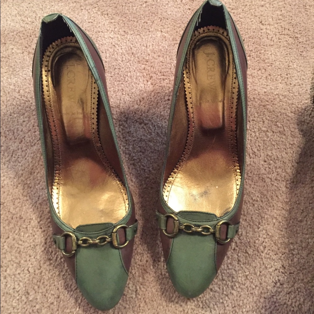 Hardly worn cute jcrew heels! Adorable