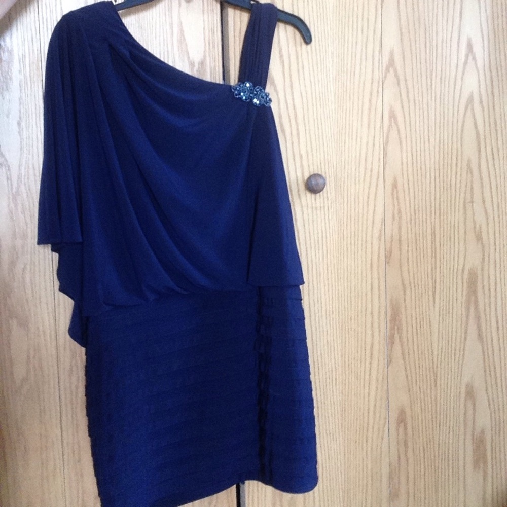 Midnight Blue Xscape by Johanna Chen Dress