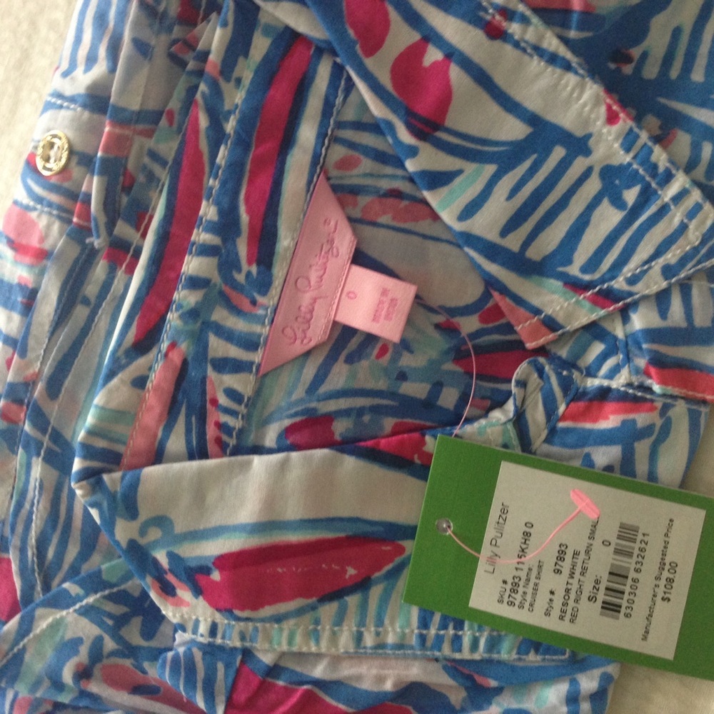Lilly Pulitzer Button Down - Picture 2 of 4