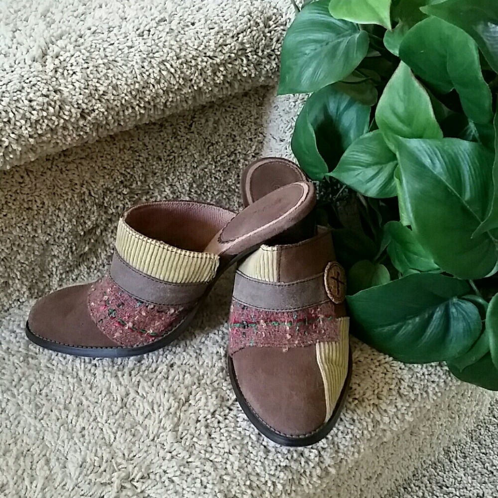 Kenzie high heeled mules